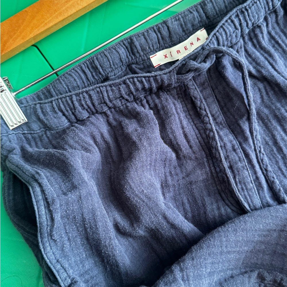 XiRENA Navy Drawstring Organic Cotton Pants